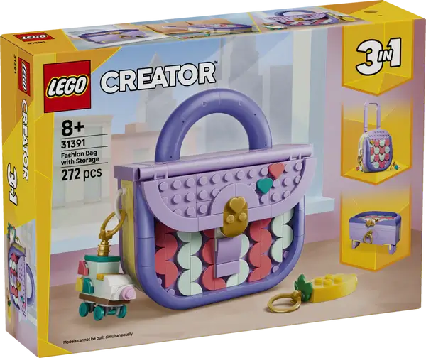 Lego Creator Art Fashion Bagwith Storage - 31391