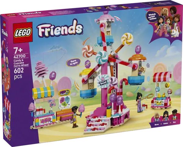 Lego Friends Candy and Cupcake Ferris Wheel - 42700