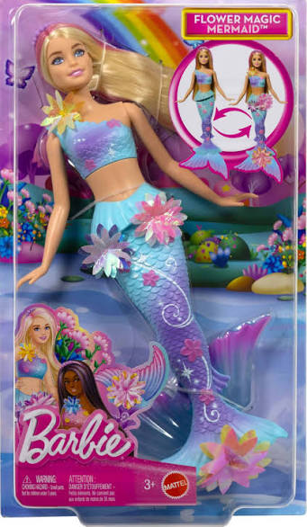 Barbie Flower Magic Mermaid Doll - Image 2