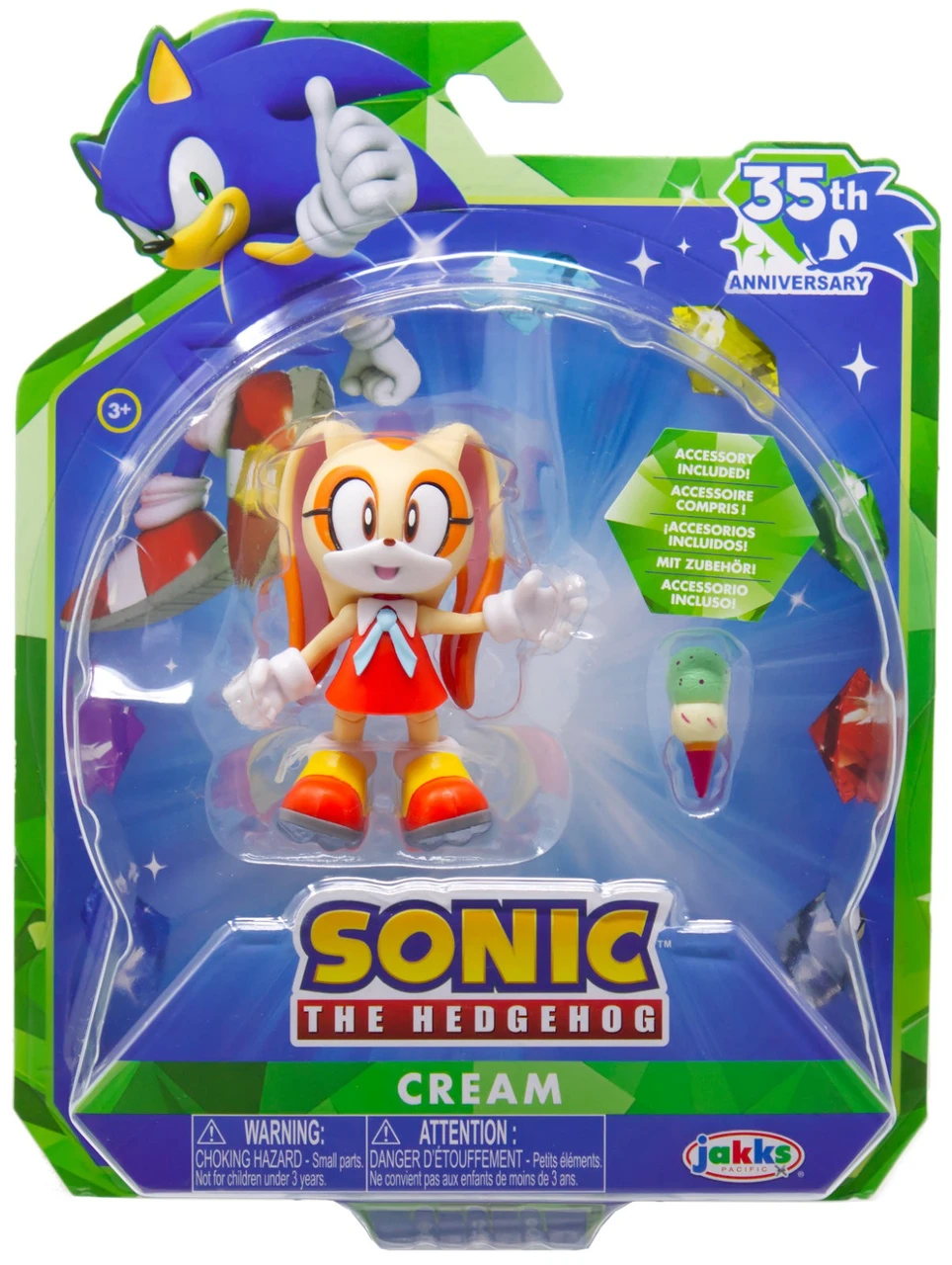 Sonic the Hedgehog Articulated Figure w/ Accessories - Image 2