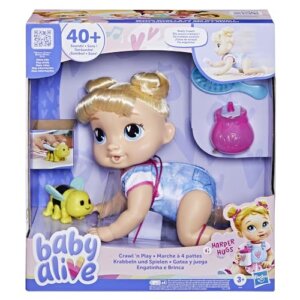 Baby Alive Crawl n Play - Harper