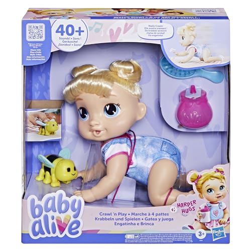 Baby Alive Crawl n Play - Harper