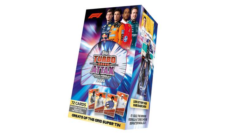 Topps Match Attax F1 Turbo Super Tin