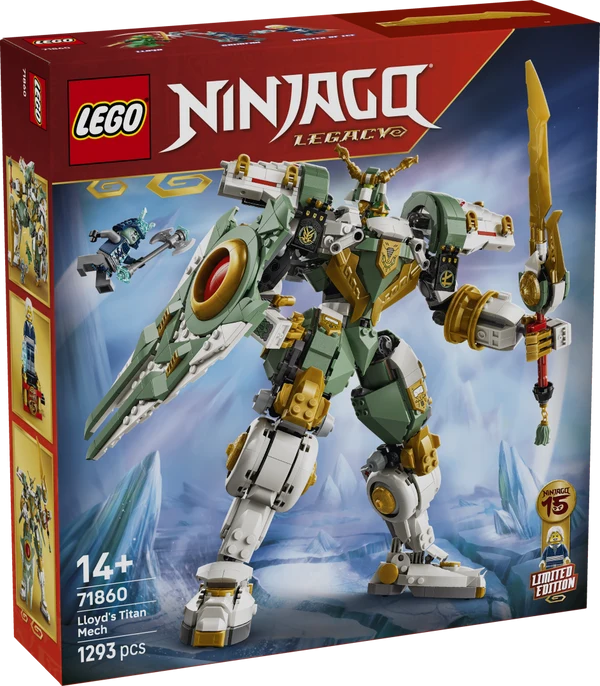 Lego Ninjago Lloyd's Titan Mech 15th Anniversary - 71867