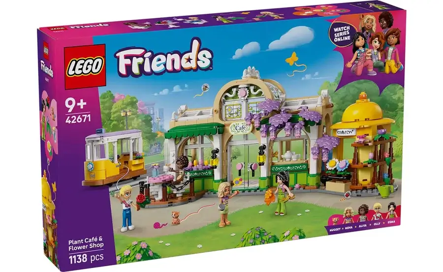 Lego Friends Plant Cafe & Flower Shop - 42671