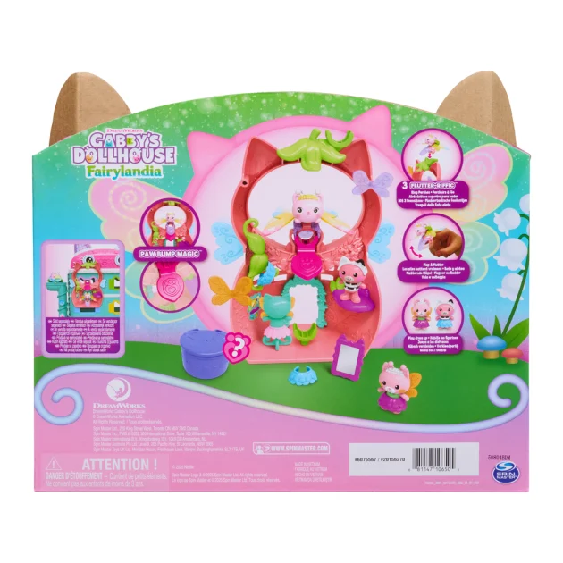 Gabby’s Dollhouse Fairylandia Flutter Fairy Playset - Image 4